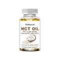 MCT Oil Capsules 30/60/120 Softgels, 3600mg Per Serving, C10 & C8 Brain Fuel, Energy, Weight Management, Non-GMO Supplement