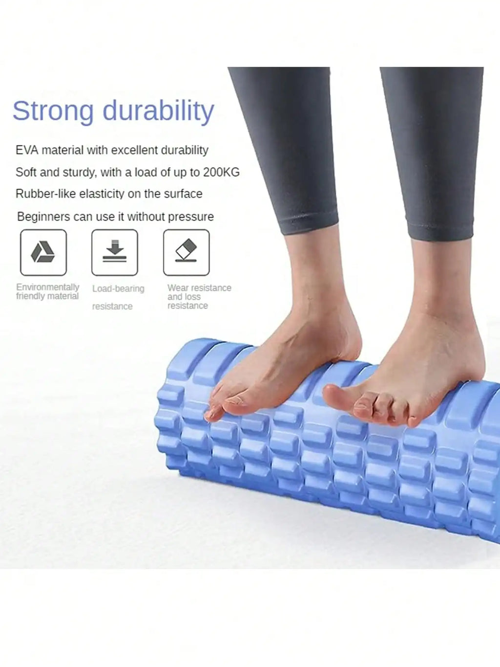 Foam Roller – EVA Hollow Yoga Column for Muscle Relaxation & Pilates