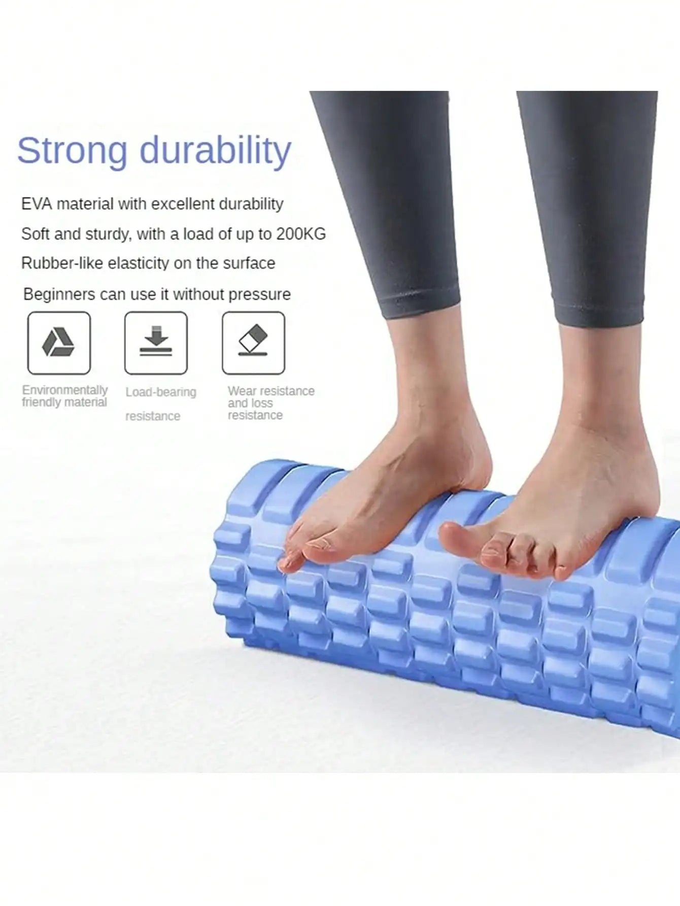 Foam Roller – EVA Hollow Yoga Column for Muscle Relaxation & Pilates