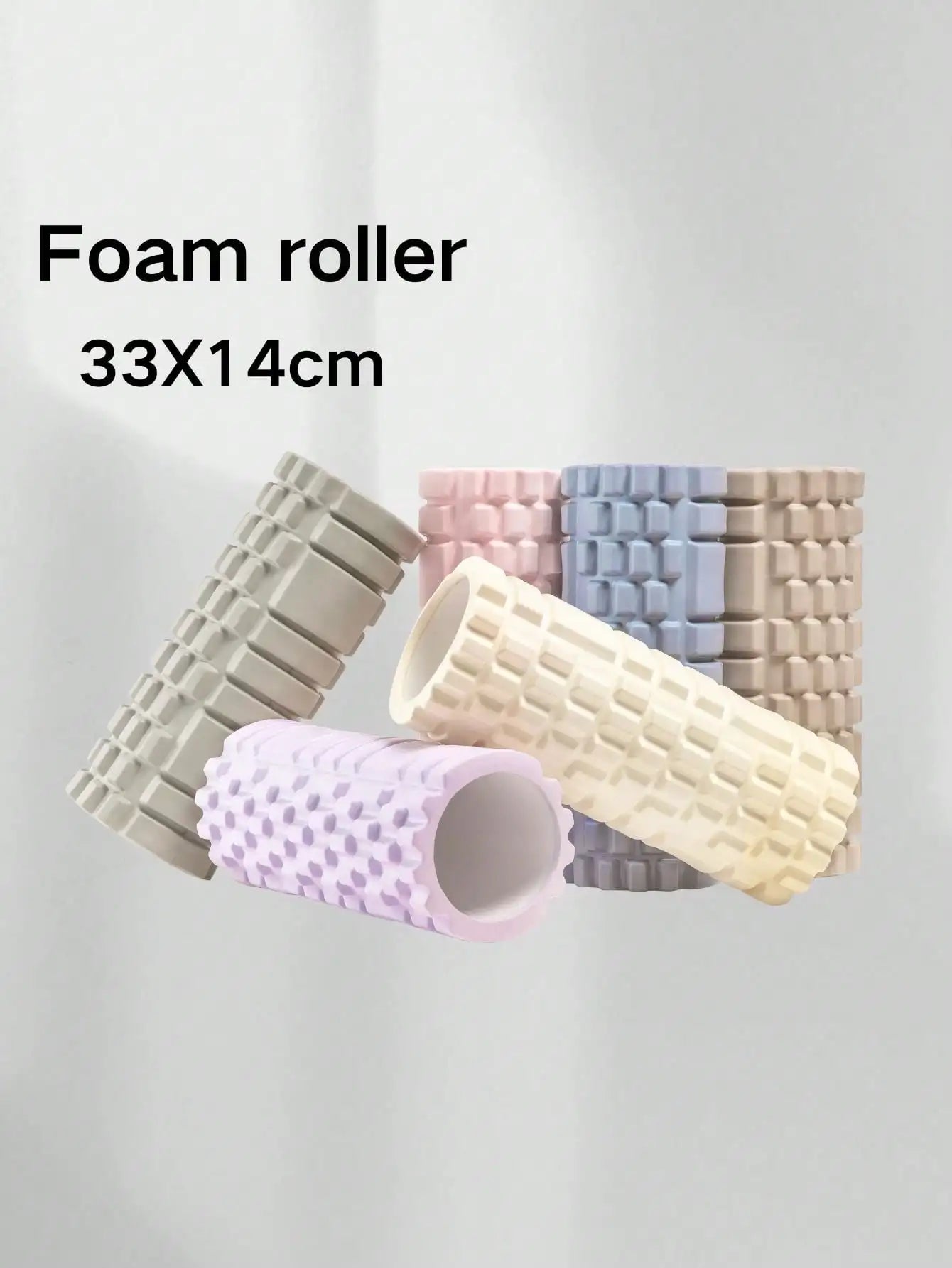 Foam Roller – EVA Hollow Yoga Column for Muscle Relaxation & Pilates